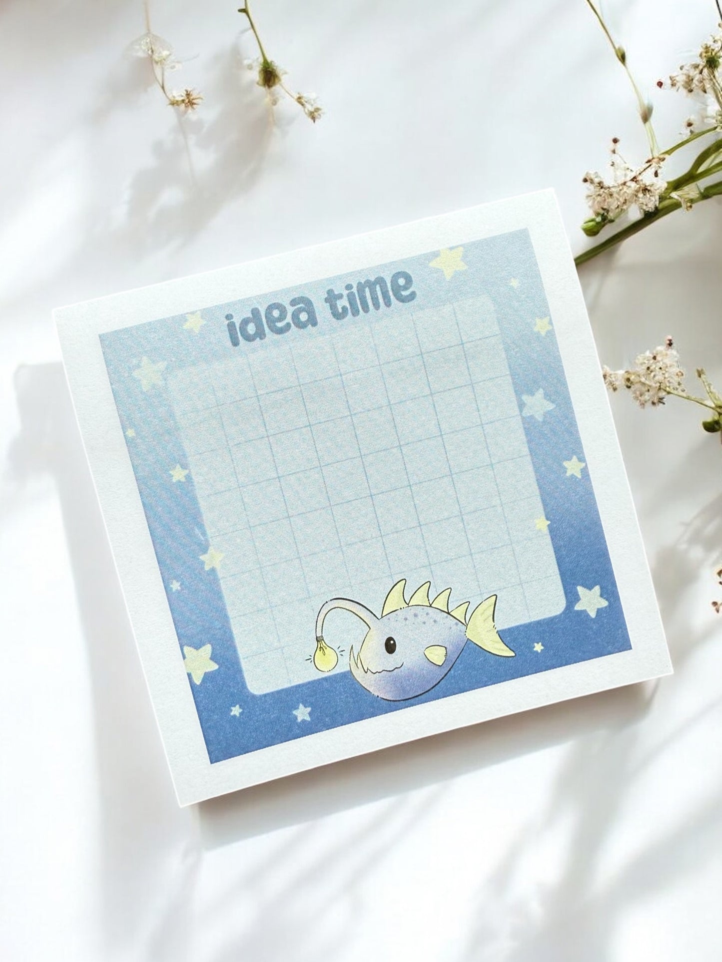 Angler Idea Time Sticky Notes - discounted