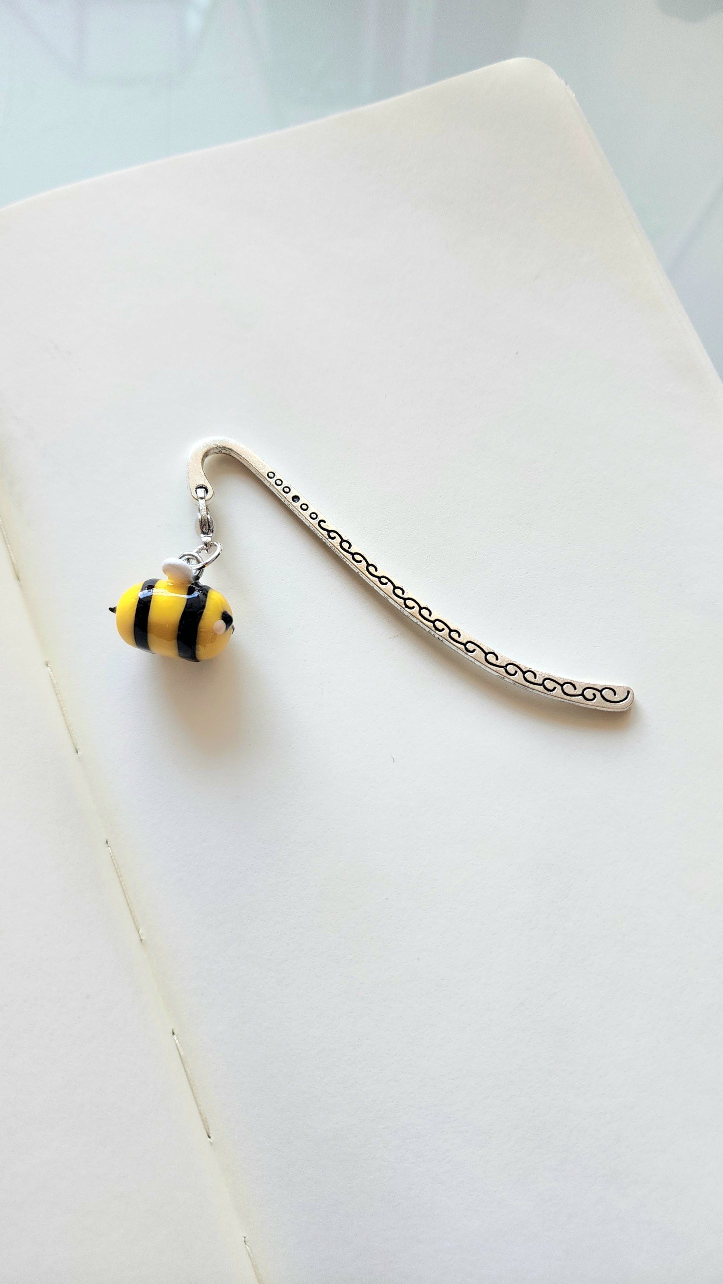 Silver Bookmark and Bee Buddy