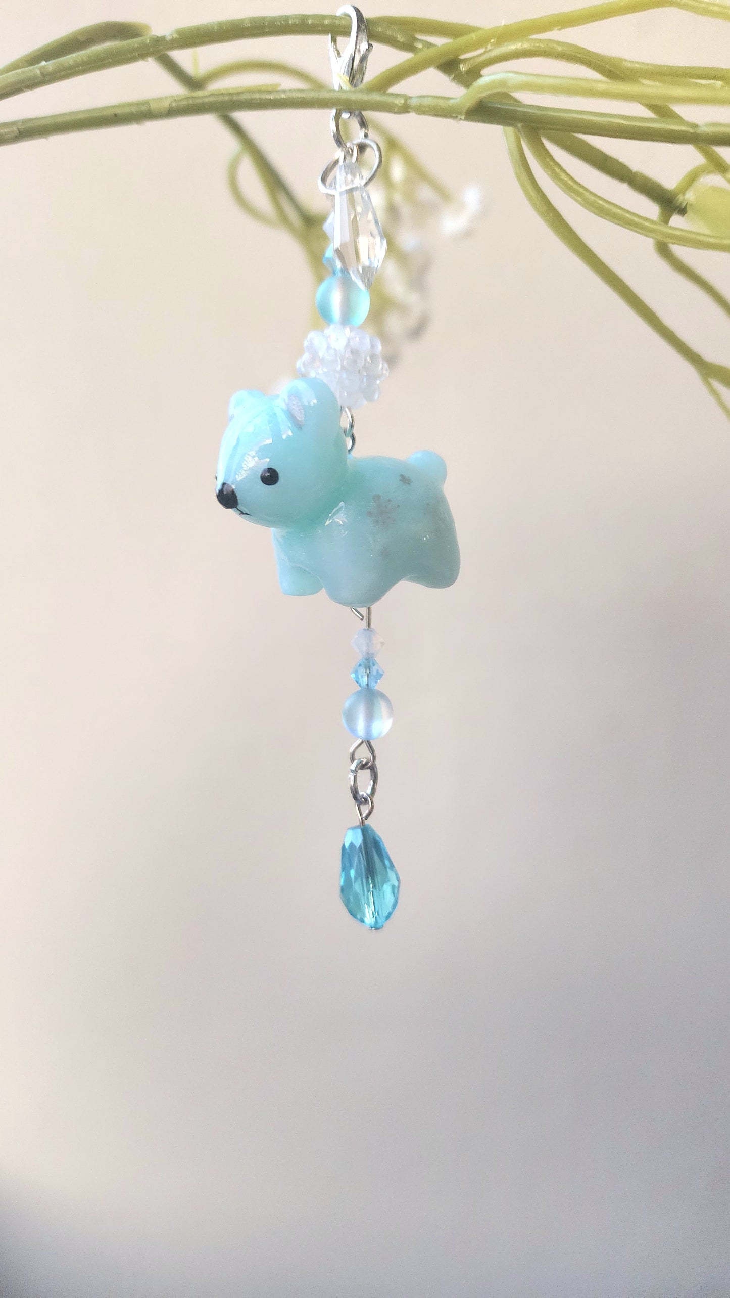 Ice Bear Car Sun Catcher Charm