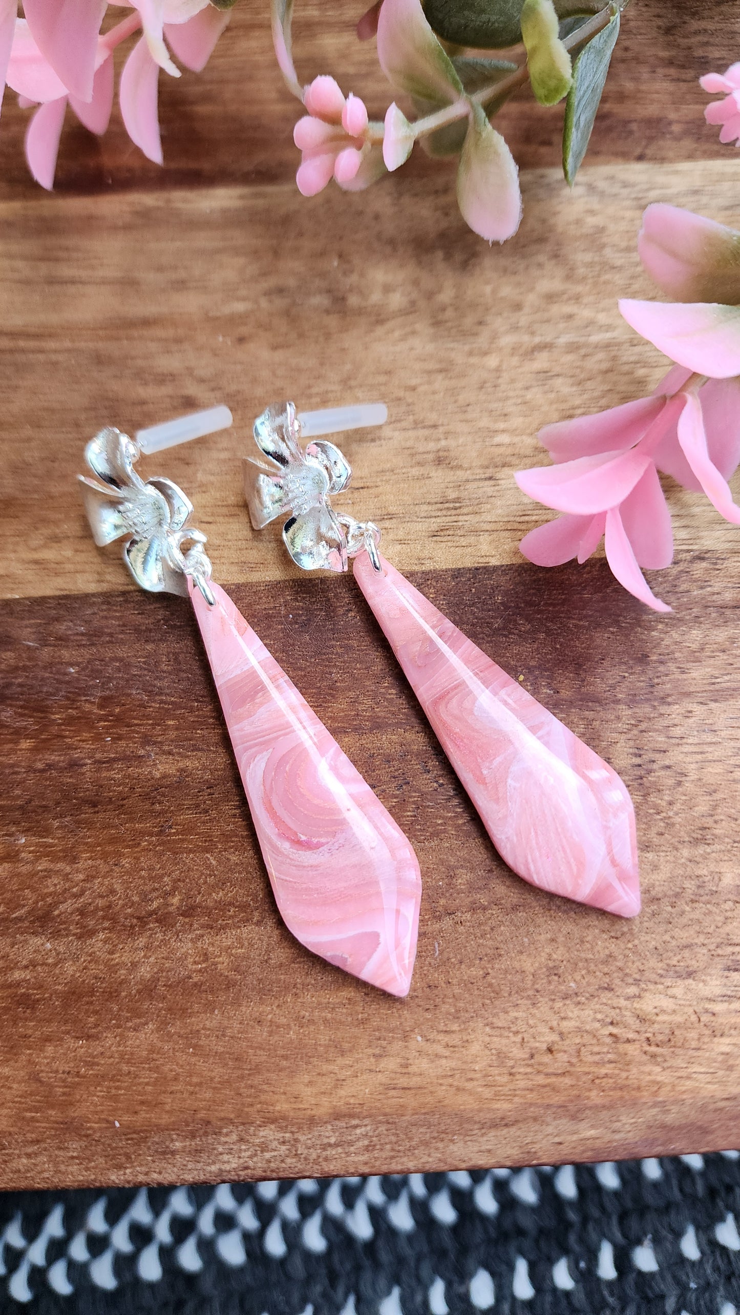 Pink Elegance Dangles