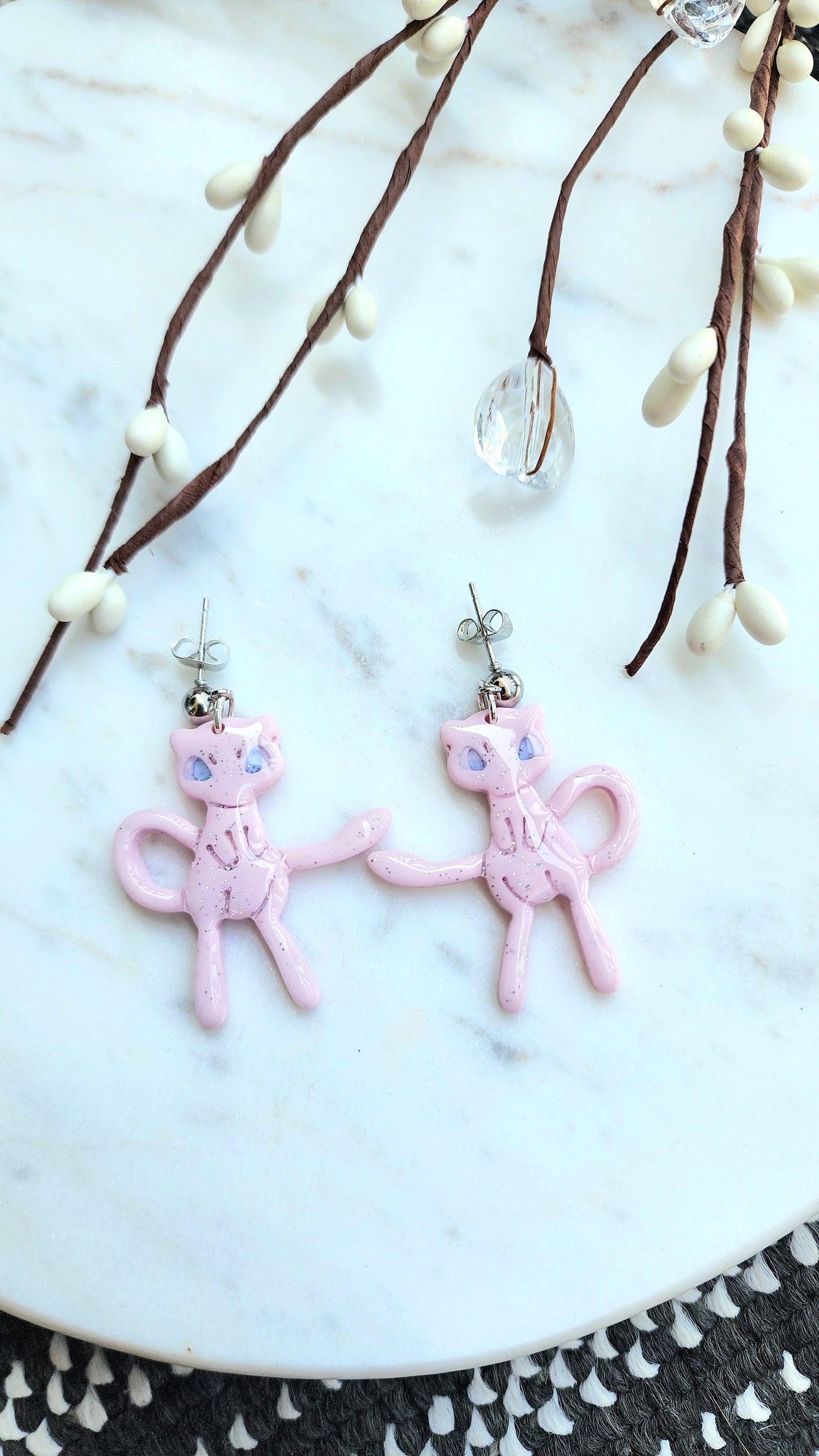 ♡Pre-Order♡ Cutie Mewie Monster Earrings