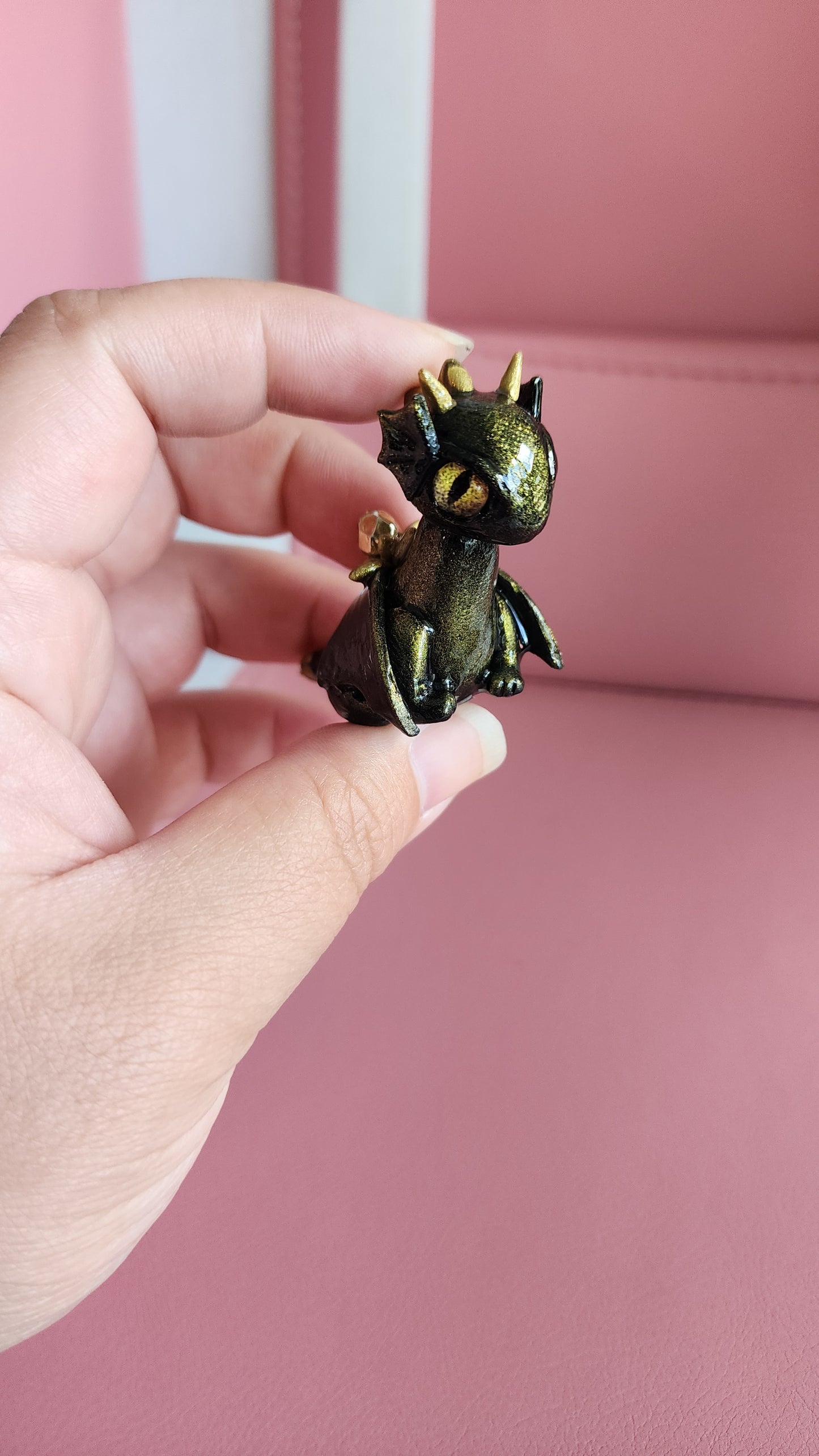 *Pre-Order* Small Black and Gold Dragon