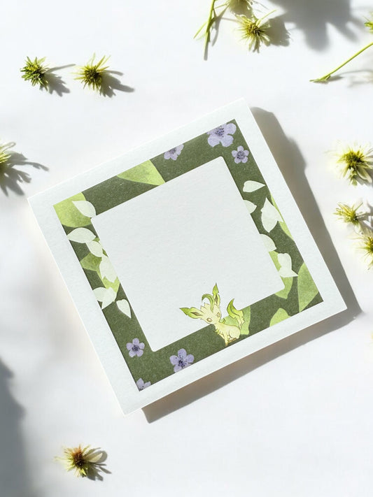 Leaf Fox Sticky Notes - Discounted