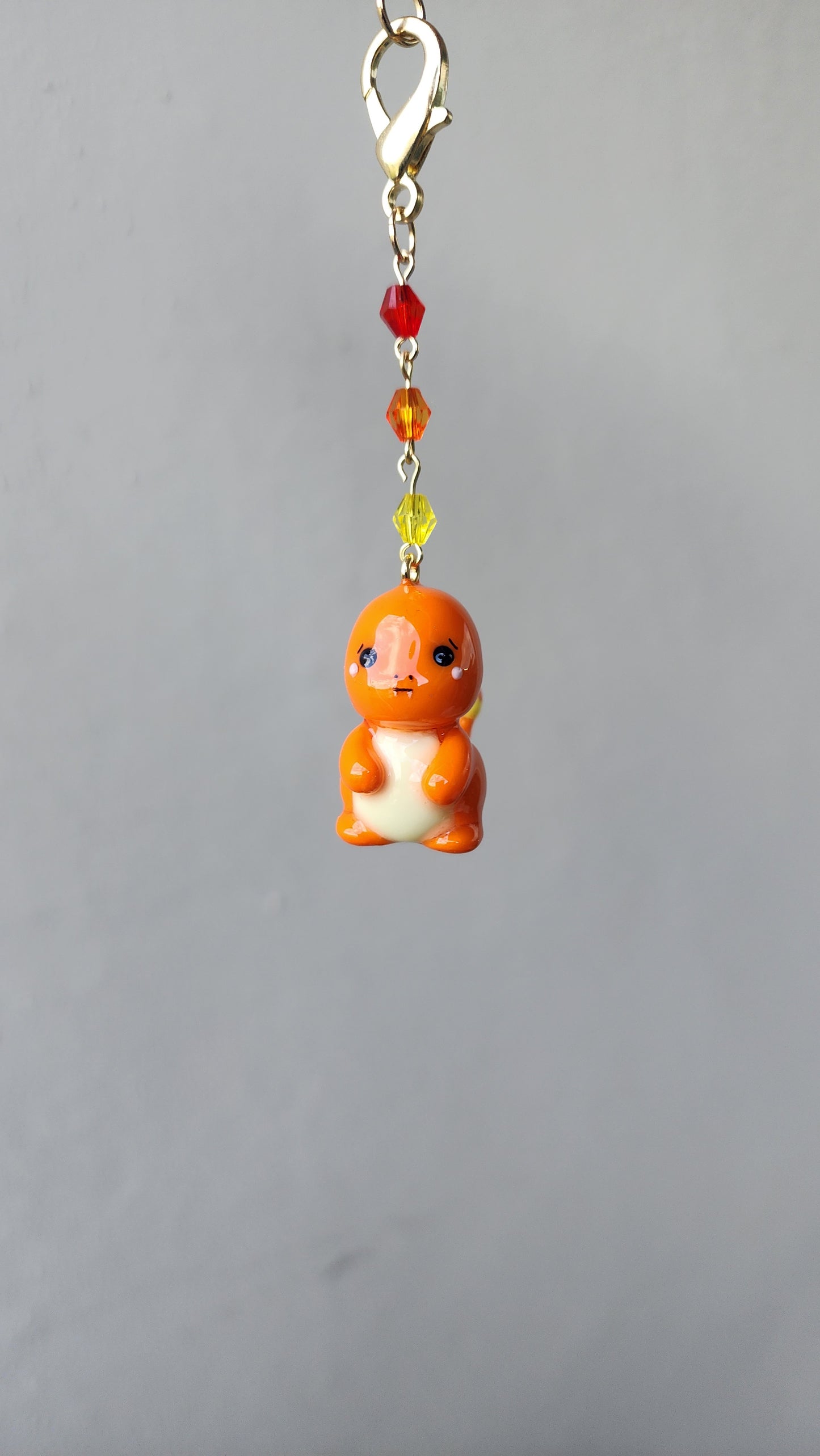 ♡Pre-order♡ Fire Salamander Monster Keychain