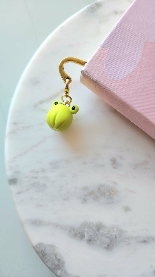 Gold Bookmark and Froggy Buddy