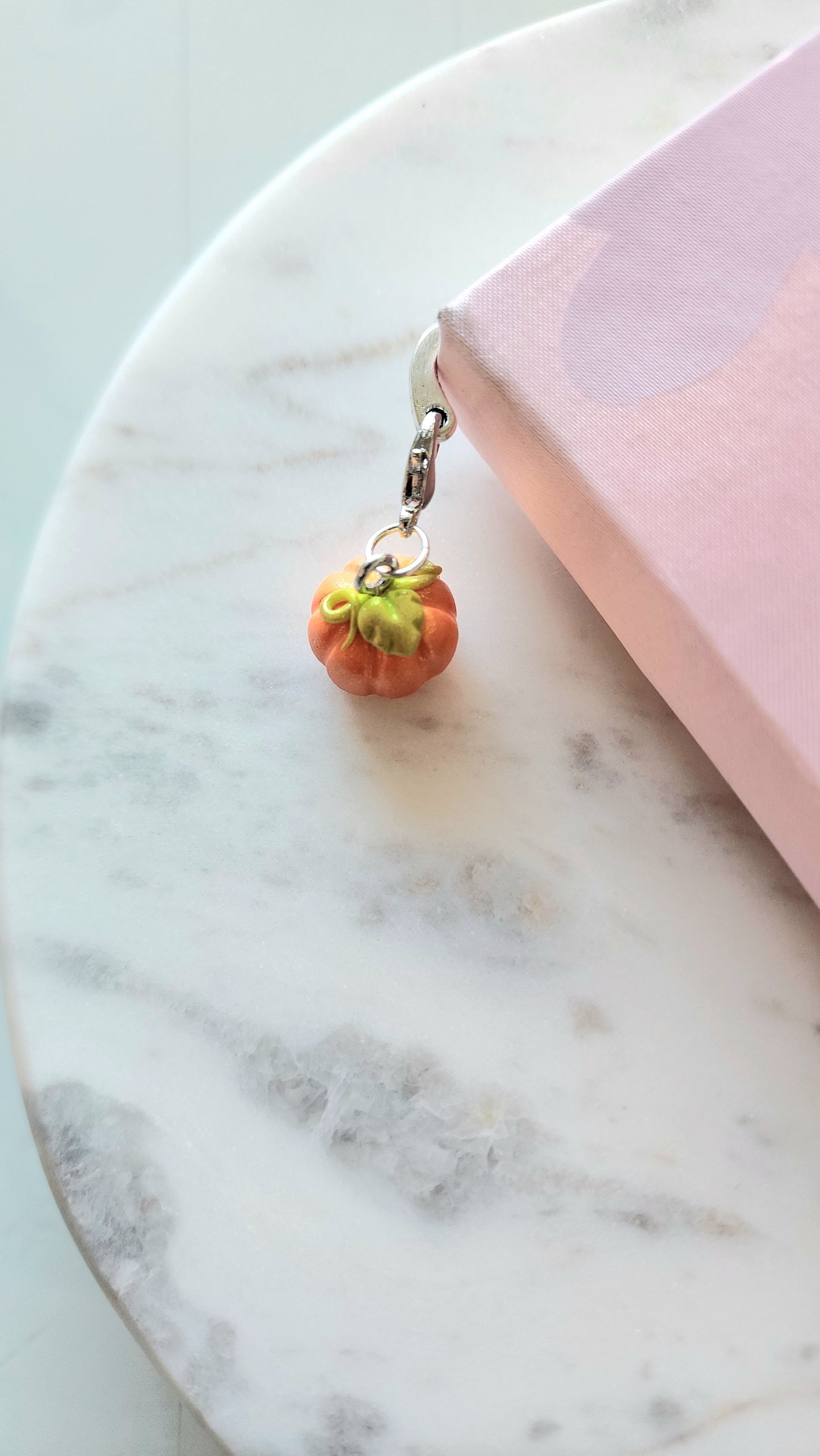 Silver Bookmark and Pumpkin Buddy