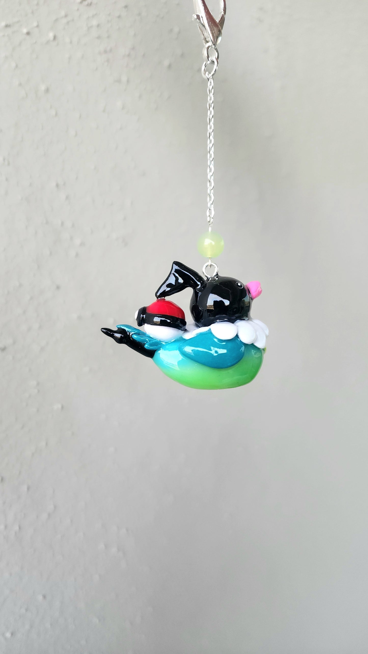 Rubber Duck Keychain Chatot Edition